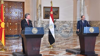 الرئيس المقدوني: سنكون بوابة مصر للسوق الأوروبي