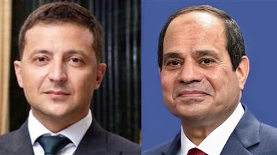 السيسي يتلقى إتصالاً هاتفيًا من الرئيس الأوكرانى
