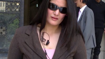 حبس سما المصرى 6 أشهر وتغريمها 10 ألاف جنيه فى سب رئيس نادى الزمالك