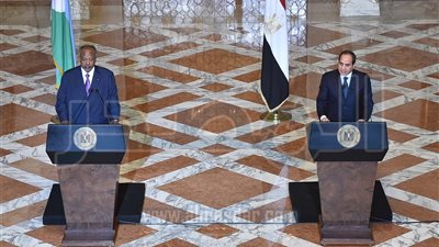 كلمة السيسي خلال المؤتمر الصحفي مع نظيره الجيبوتي (فيديو)