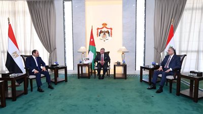 قمة ثلاثية بين مصر والأردن والعراق لتعزيز التعاون المشترك