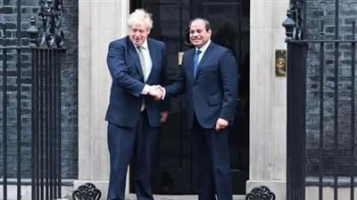 «السيسي» يبحث هاتفيًا مع رئيس وزراء بريطانيا تطورات الأوضاع على الساحة الأوكرانية