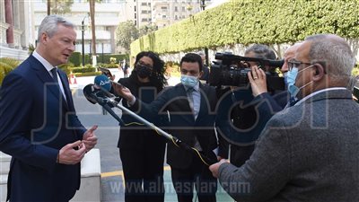 «لومير» يؤكد حرص فرنسا على دعم مصر لتجاوز تداعيات الحرب في أوكرانيا 