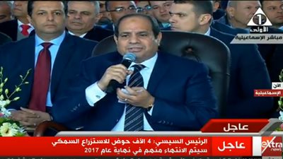 السيسي يعلق على 