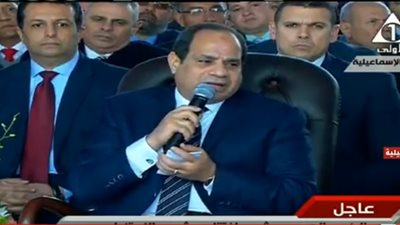 السيسي: أطالب الشعب ورجاع الأعمال بالوقوف إلى جانب الدولة 6 أشهر