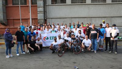 «المصرى لتنمية الصادرات» ينظم يوماُ رياضياُ تحت شعار «يلا نركب عجل»