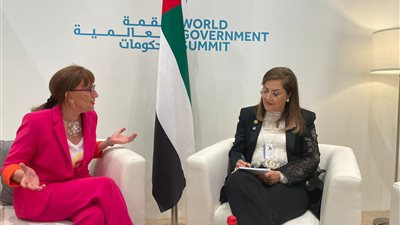 وزيرة التخطيط تلتقي الأمين العام لـ«الأونكتاد» على هامش القمة العالمية للحكومات 2022