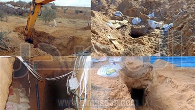 المتحدث العسكري: تدمير نفق غرب خط الحدود الدولية بطول 1700 متر (فيديو)