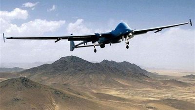 سقوط طائرة بدون طيار على الحدود بين 