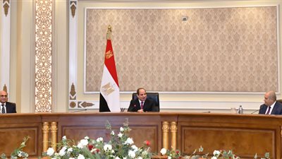 السيسي يترأس إجتماع المجلس الأعلي للهيئات القضائية