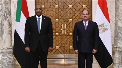 بيان مشترك لنتائج زيارة رئيس مجلس السيادة الانتقالي السوداني إلى مصر 