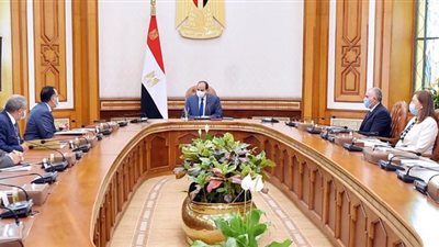 السيسى يستعرض خطة النهوض بالمحاصيل الزراعية والإنتاج الزراعى