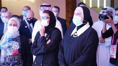 وزيرة التجارة تفتتح الجناح المصري فى «إكسبو 2020» بدبي