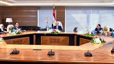 السيسي يوجه بتوفير كافة الإمكانات الضرورية للقضاء على فيروس 