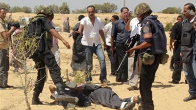 مقتل 15 تكفيريا وتدمير 6 سيارات فى حملة أمنية بالعريش