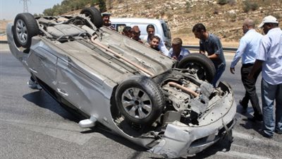 مصرع مستشار بمحكمة النقض في انقلاب سيارة بالفيوم