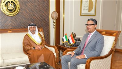 مصر والامارات تبحثان سُبل تعزيز التعاون في ملفات التموين والأمن الغذائي