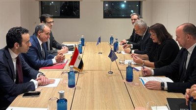 وزير الخارجية يبحث تعزيز الشراكة المصرية - الأوروبية وتطورات الأوضاع الإقليمية