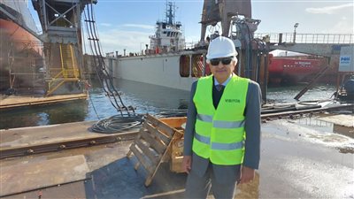 هيئة «قناة السويس» تبحث سبل التصنيع والتدريب المشترك مع ترسانة ONEX اليونانية