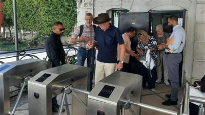 تركيب وتشغيل بوابات إلكترونية لدخول متاحف الغردقة والإسكندرية وشرم الشيخ