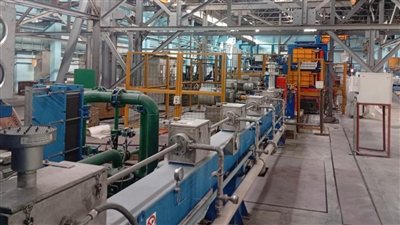 «مصر للألومنيوم» تبدأ التشغيل التجريبي لخط إنتاج الأسلاك باستثمارات 17.5 مليون دولار