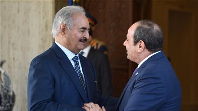 الرئيس السيسي يؤكد ضرورة إخراج القوات الأجنبية والمرتزقة من ليبيا