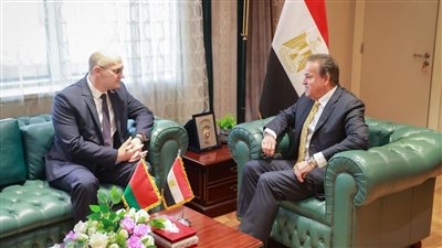 مصر تبحث مع بيلاروسيا سبل تعزيز التعاون المشترك في القطاع الصحي