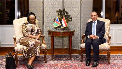 مصر وناميبيا تبحثان التعاون في مجالات استيراد اللحوم والنقل البحري