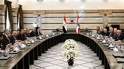 رئيس الوزراء: تعزيز التبادل التجارى والاستثماري واللوجيستى بين مصر ولبنان 