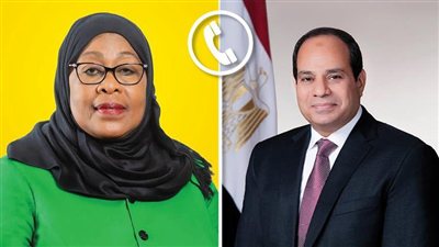 الرئيس السيسي يبحث سبل تعزيز العلاقات الاقتصادية بين مصر وتنزانيا