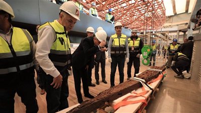 بدء إعادة تركيب مركب الملك خوفو الثانية في المتحف المصري الكبير