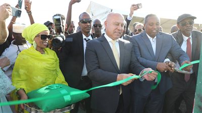 كامل الوزير يفتتح محطة للطاقة الشمسية في جيبوتي بقدرة 300 كيلوات