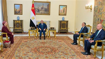 الرئيس السيسي يبحث تعزيز و دعم جهود «الأمم المتحدة» لمكافحة التصحر