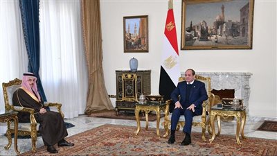السيسي يؤكد أهمية تكثيف التنسيق المصري - السعودي لحل أزمات المنطقة