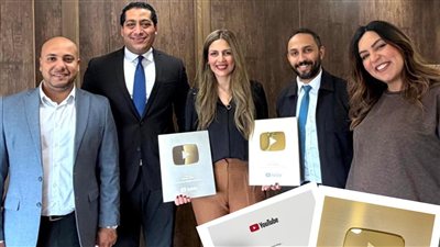 بنك مصر يحصد الدرع الذهبي من يوتيوب بعد تجاوز حاجز مليون مشترك