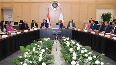 الحكومة تبحث سبل دعم وتوطين صناعة الغزل والنسيج والملابس الجاهزة 