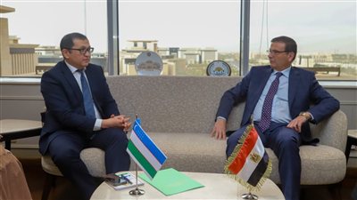 مصر وأوزبكستان تبحثان سيل تعزيز التعاون الزراعي المشترك
