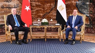 أردوغان يهدى السيسي سيارة كهربائية بمناسبة زيارته إلى مصر