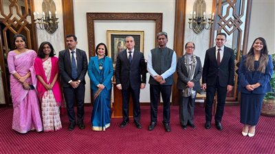 انعقاد الجولة الرابعة عشرة من المشاورات السياسية بين مصر والهند