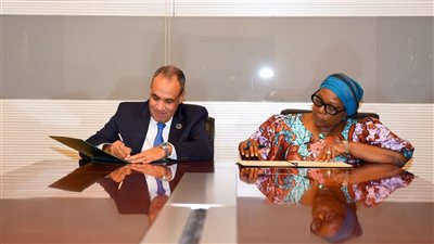 مباحثات مصرية - ليبيرية لتعزيز العلاقات الثنائية والتعاون المشترك