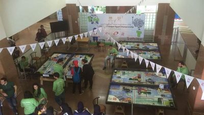 إختتام فعاليات المسابقة الدولية للروبوت لطلبة المدارس بمركز 