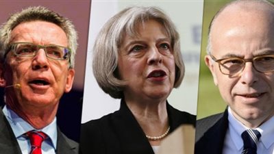 وزراء داخلية بريطانيا وألمانيا وفرنسا يصلون موقع هجوم 