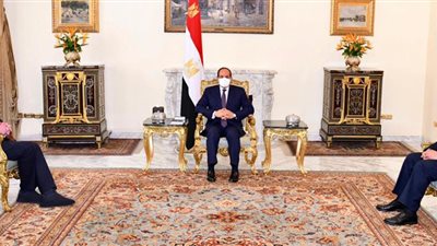 السيسى يستقبل مع رئيس الكونجرس اليهودى العالمى