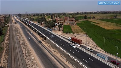 وزير النقل يتابع أعمال تطوير وتوسعة طريق القاهرة الإسكندرية الزراعي