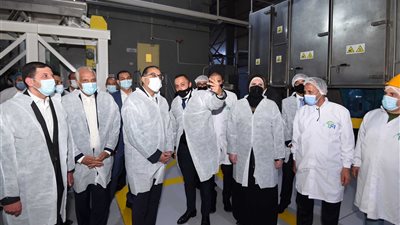 «مدبولي» يزور مصانع للمنتجات الغذائية بالمنطقة الاستثمارية فى 6 أكتوبر