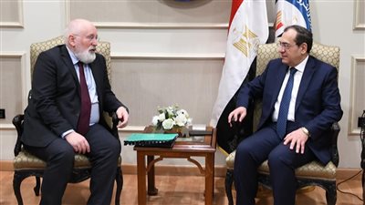 «الملا» يستقبل نائب رئيس مفوضية الاتحاد الأوروبى للصفقة الأوروبية الخضراء