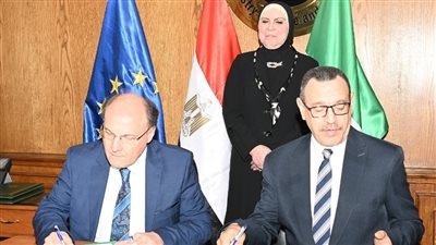 مصلحة الكفاية الإنتاجية توقع خطاب تعاون مع الوكالة الايطالية للتعاون الإنمائي 
