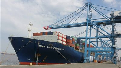 ميناء دمياط يستقبل 6 سفن للحاويات والبضائع