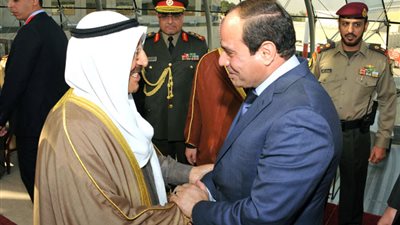 أمير الكويت يبعث ببرقية تعزية إلى السيسى فى ضحايا سيناء