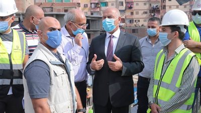 وزير النقل يتابع معدلات تنفيذ أعمال تطوير الطريق الدائرى